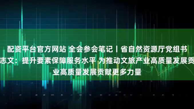 配资平台官方网站 全会参会笔记丨省自然资源厅党组书记、厅长徐志文：提升要素保障服务水平 为推动文旅产业高质量发展贡献更多力量